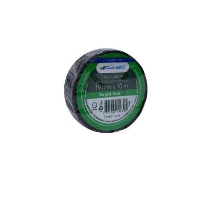 Fita Isolante 35610 Uso Geral Classe C Preta Amanco 19MMX10M