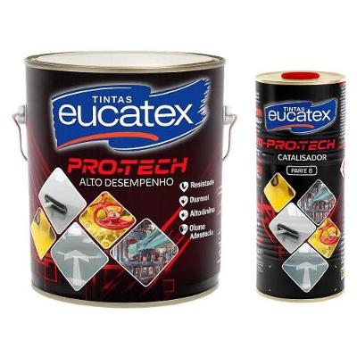 Esmalte Epoxi Pro-tech Resistente com Alto Brilho Vermelho Eucatex