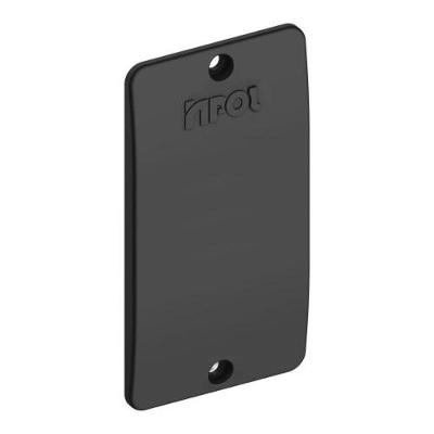 Eletroduto Tampa Cega 3-4'' Isolante Elétrico com Encaixe Preto Inpol