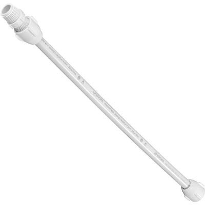 Engate Plástico Flexível 743 Fácil Instalação Resistente Branco Krona 50CM 20 Unidades