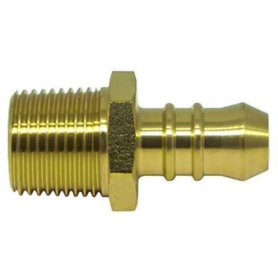 Conexão de Cobre Terminal 1-2NPT X 3-8 TM para Uso em Mangueiras Liga de Cobre Roco