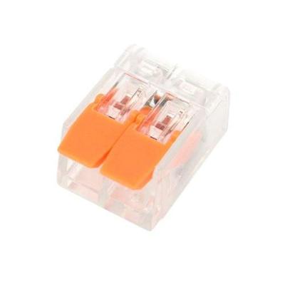 Conector de Fios 2 Polos 4mm 32a 450v Conexão Rápida e Segura 450V 32A