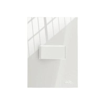 Interruptor Simples Soft 10A 250VCA Horizontal com Placa ON Mec Tronic