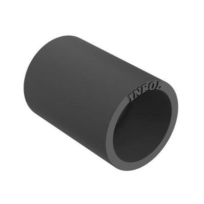 Luva 1-2 Isolante Elétrico Anti Chamas PVC Preto Bivolt Inpol