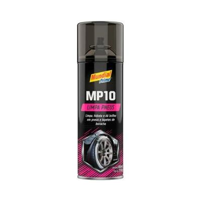 Limpa Pneus Spray para Automóveis e Motocicletas com Fórmula de Espuma Mundial Prime 300ML