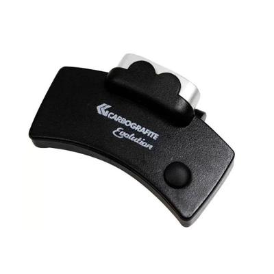 Lanterna Evolution para Capacete com LED 5 Leds 20mA Preto Carbografite