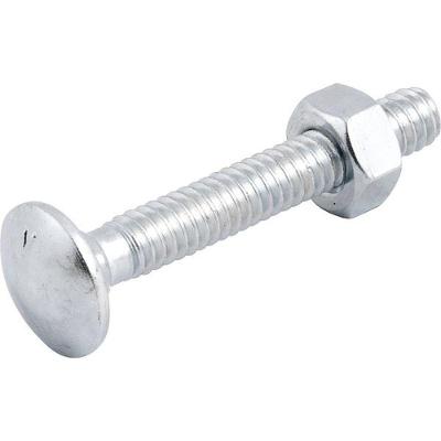 Parafuso Francês com Porca 2046141140 Rosca Grossa UNC Zincado Inox Vonder 1-4 X 1.1-4
