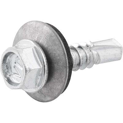 Parafuso Autobrocante Sextavado 2910551000 com Arruela Aço e Neoprene Cinza Vonder 5,5MM X 1
