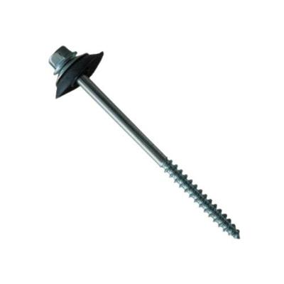 Parafuso Telheiro 5-16X150MM Vedação Contra Infiltrações Galvanizado Inox Dtools