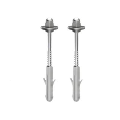 Parafuso para Vaso Inox Bucha 10 Fixação Segura Kit com Acessórios Pádova