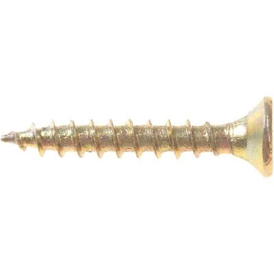 Parafuso para Madeira Chipboard Vonder 3,0MM X 20,0MM Bicromatizado Dourado 2931302000