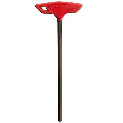 Chave Allen Curta Chave Hexagonal com Cabo T 5mm Aço Cromo Vanádio Gedore Red