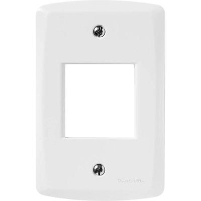 Placa de Interruptor e Tomada 4x2 Lux2 2 Postos Juntos Branca Tramontina
