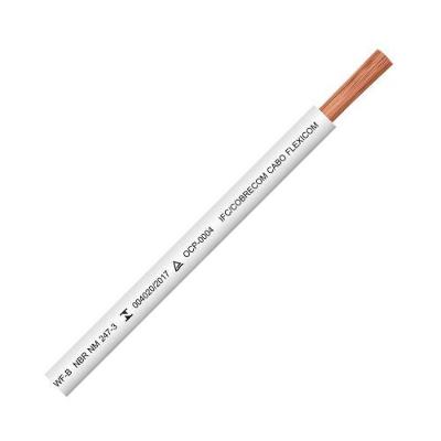 Cabo Flexível 2,5MM 36594 para Instalação Elétrica Bivolt Branco Cobrecom