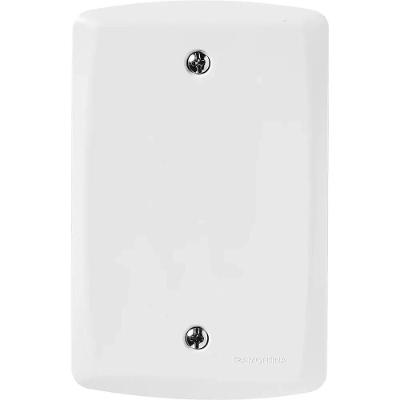 Placa Cega Lux2 com Suporte Incorporado Branca Tramontina 4X2
