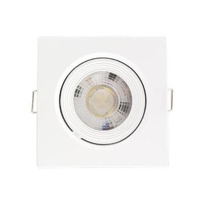 Refletor Spot LED Quadrado Embutir 5W 6500K Branco Durabem