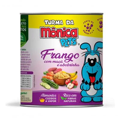 Ração Úmida para Cães Turma da Mônica Frango com Maçã e Abobrinha 280G