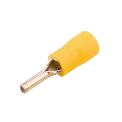 Pré-Isolado Pino 14 Amarelo 4,0A 6,0MM Conector Bivolt Germer Porcelanas