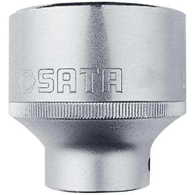 Soquete Estriado 3-4 50mm com Tecnologia Surface Drive Cromado Sata