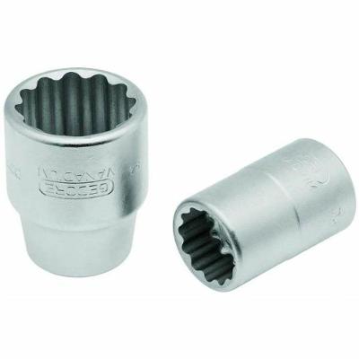 Soquete Estriado 1.1-16 Encaixe 3-4 com Paredes Resistentes Gedore