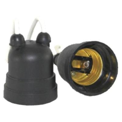 Soquete com Rabicho 12057 para Instalacao Eletrica Bivolt Preto Mec Tronic