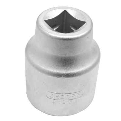 Soquete 017410 Sextavado com Encaixe 3-4 Acabamento Niquelado Gedore 38MM