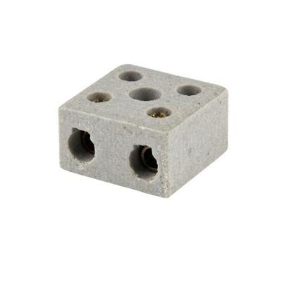 Conector de Louça Bipolar 17085 com Resistência Até 350°C Foxlux em Latão Inoxidável