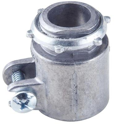 Conector Box Reto com Rosca 3-4 Acessório Elétrico Conexão para Eletrodutos Alumínio Tramontina