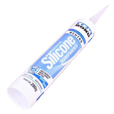 Silicone Neutro Transparente 280g com Cura Neutra Tekbond