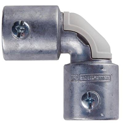 Conector Curvo sem Rosca 1 com Alta Resistência Mecânica Tramontina Acompanha Parafuso