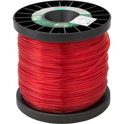 Fio de Nylon para Roçadeira 7183 com Alta Resistência Vermelho Ekilon 2,4MM X 194M
