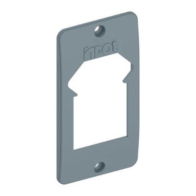 Tampa de Tomada 24378 Hexagonal 2 Teclas 3-4 Cinza Inpol