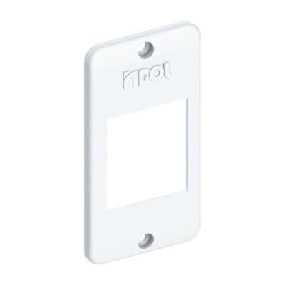 Tampa para Instalação Elétrica TAMPA 2 TECLAS B 1'' BRANCA com Isolante Elétrico Branco Inpol