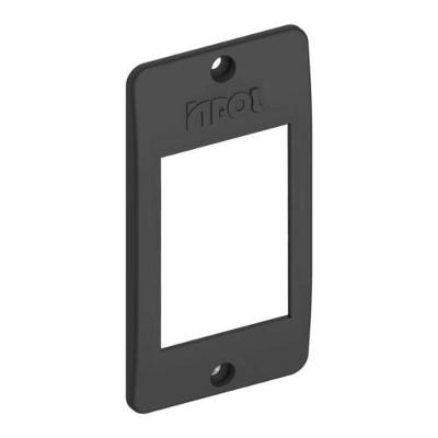 Tampa de Teclas 24410 C 3-4 Encaixe Rápido PVC Preto Inpol Bivolt