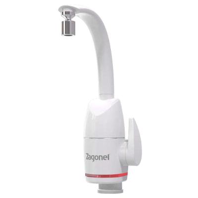 Torneira Elétrica Prima com Alavanca e Bica Móvel Branca Zagonel TPMEL55127BR03 5500W 110V