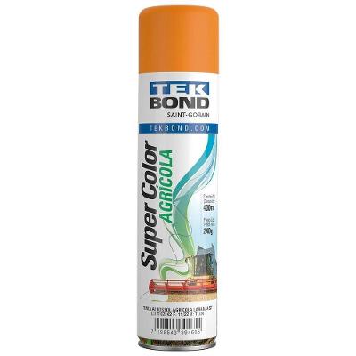 Tinta Spray ST para Maquinários Agrícolas Laranja Tekbond 400ML