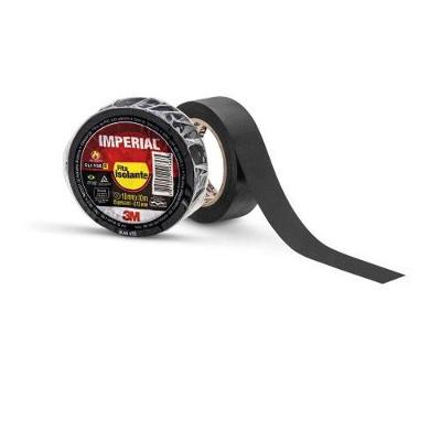 Fita Isolante Fita Isolante Imperial 3m 18mm X 10 Metros com Boa Flexibilidade Resistente a Raios