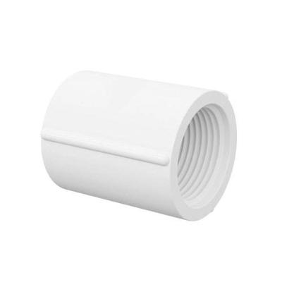 Luva com Rosca 1-2 em PVC Luvas para Conexao Hidraulica Resistente a 750KPA Plastubos