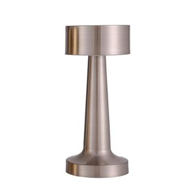 Luminária de Mesa NOX LED 3W 3000K Dimerizável por Toque Prata L-NOX-SILVER