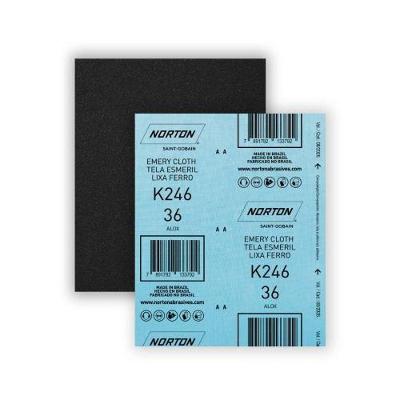 Lixa para Ferro 36 Abrasivo para Desbaste Uso Profissional Bivolt Norton 25PC