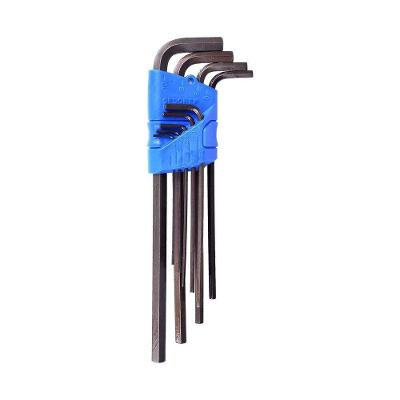 Jogo de Chave Allen 012303 Longa Alta Resistência Aço Gedore 9 Peças 1,5 a 10MM
