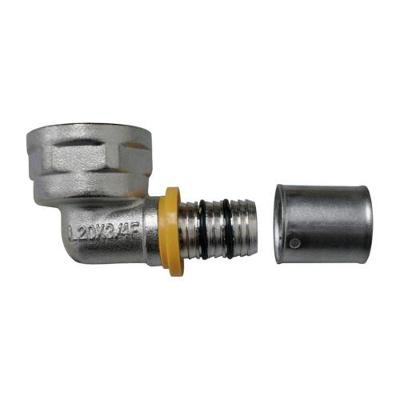 Acessório para Conexão de Gás PEX Joelho 90º com Rosca Fêmea DN16x1-2 Astra