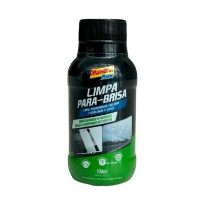 Limpa Parabrisa para Veículo 100ML Limpeza e Desengorduramento Mundial Prime