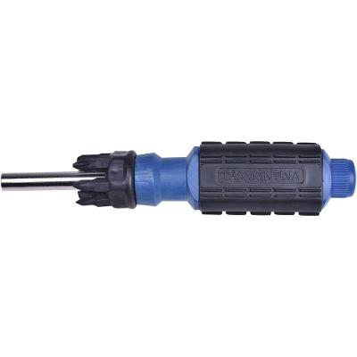 Jogo Chave Fenda Phillips 43411001 com Ponteiras 7 Peças Tramontina Preto