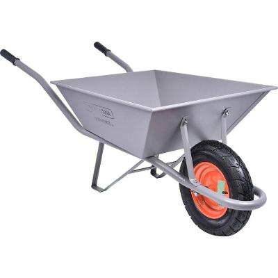 Carrinho de Mão Tramontina 65L com Caçamba Metálica Reforçada Cinza