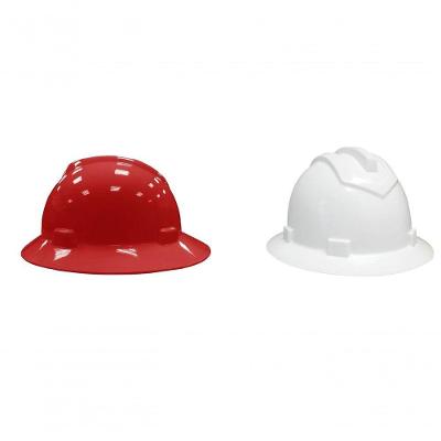 Capacete de Segurança Modelo 810 Tipo I Classe B Aba Total com 3 Estrias Vermelho Ledan