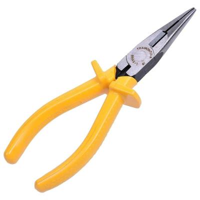 Alicate Bico Meia Cana 6 Isolado 1000V com Mandibula Longa Amarelo Tramontina