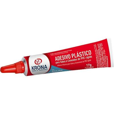 Adesivo para PVC 516 Soldagem em Tubos e Conexões de PVC Rígido Alta Resistência Krona 17G