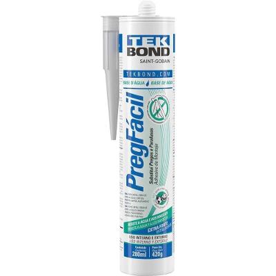 Adesivo Multiuso Preg Fácil Substitui Pregos e Parafusos 420G Tekbond