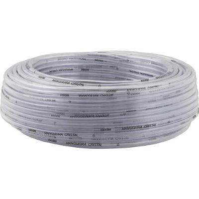 Mangueira Cristal 5-16" X 0,8MM Transparente para Água e Líquidos Vonder 50M